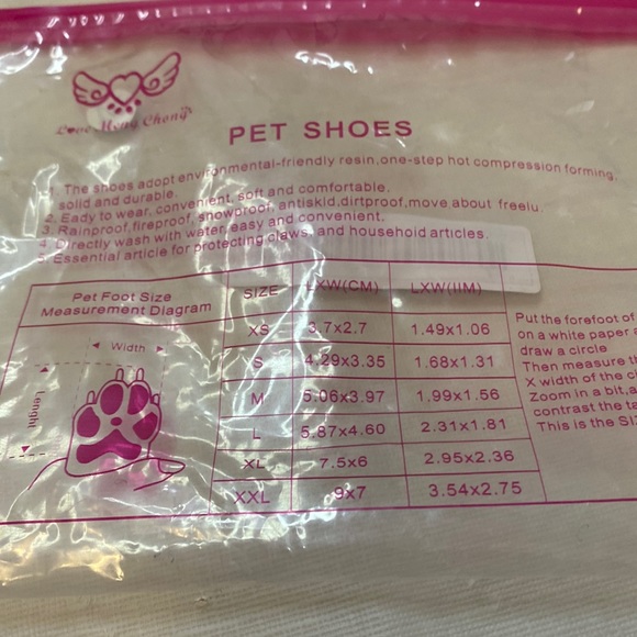 2 Brand New Pairs Ha Guai Guai Small Dog/Puppy Boots Sz M - Picture 4 of 4
